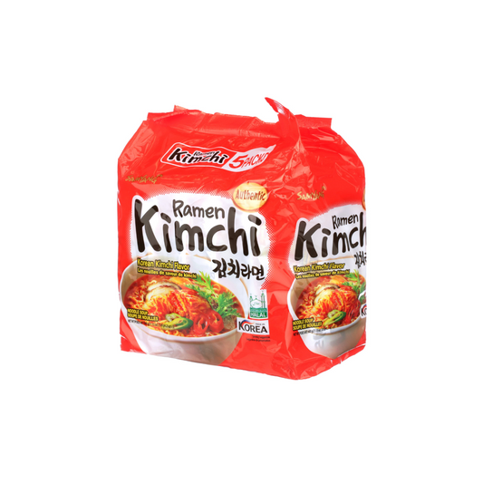 Samyang Ramen Kimchi Flavour Noodles 140g (Pack of 5)