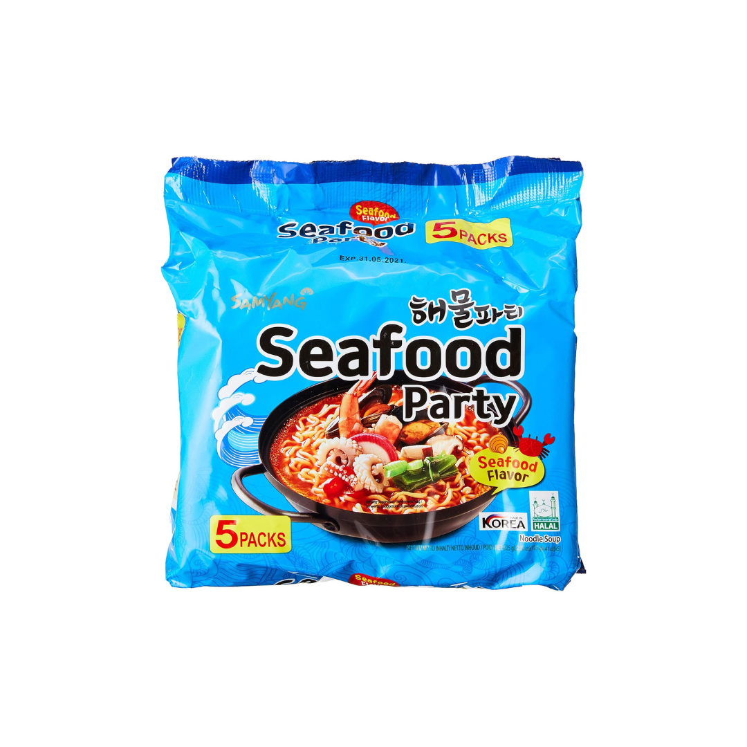 Samyang Seafood Party -125g (Pack Of 5) (Imported)