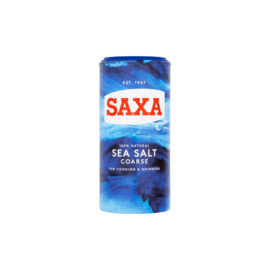 Saxa Fine Sea Salt for Table and Cooking, 350g