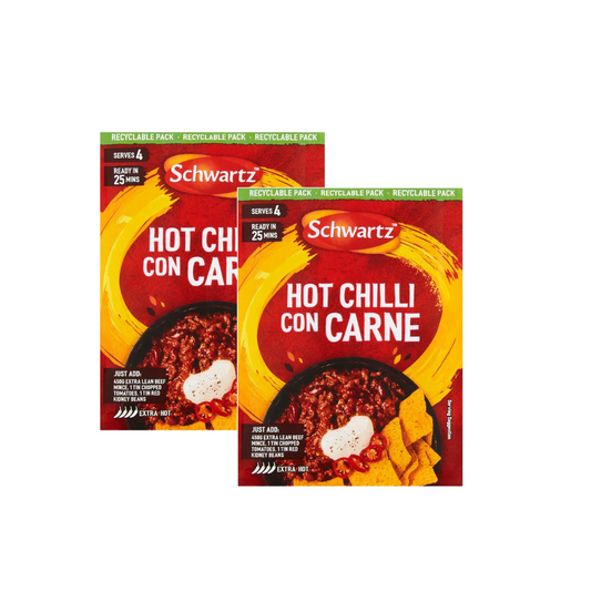 Schwartz Chilli con Carne Recipe Mix 41g (Pack of 2)