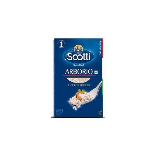 Scotti Riso Arborio Rice for Risotto 1 kg