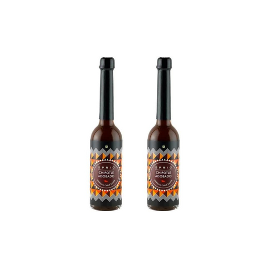 Sprig Chipotle Adobado Mexican Chile Hot Sauce 120g (PACK OF 2)