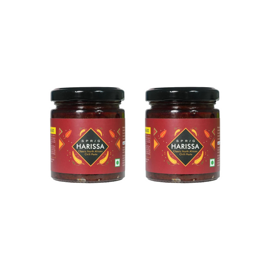 Sprig Harissa Chilli Paste 125g (Pack of 2)