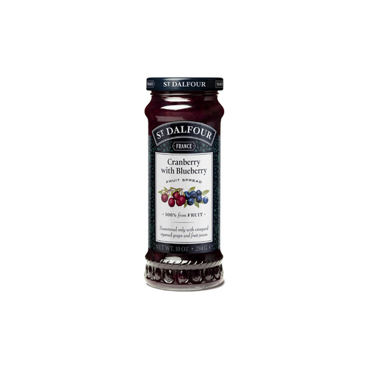 St Dalfour Fruit Preserve, Cranberry with Blueberry 284 g