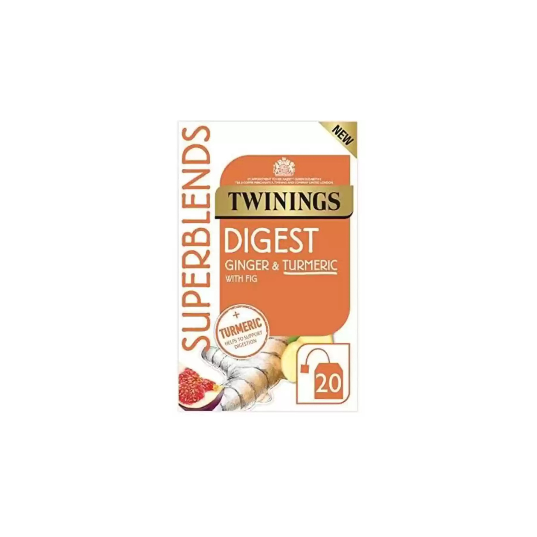 TWININGS Superblends Digest Ginger & Turmeric Flavor 40g