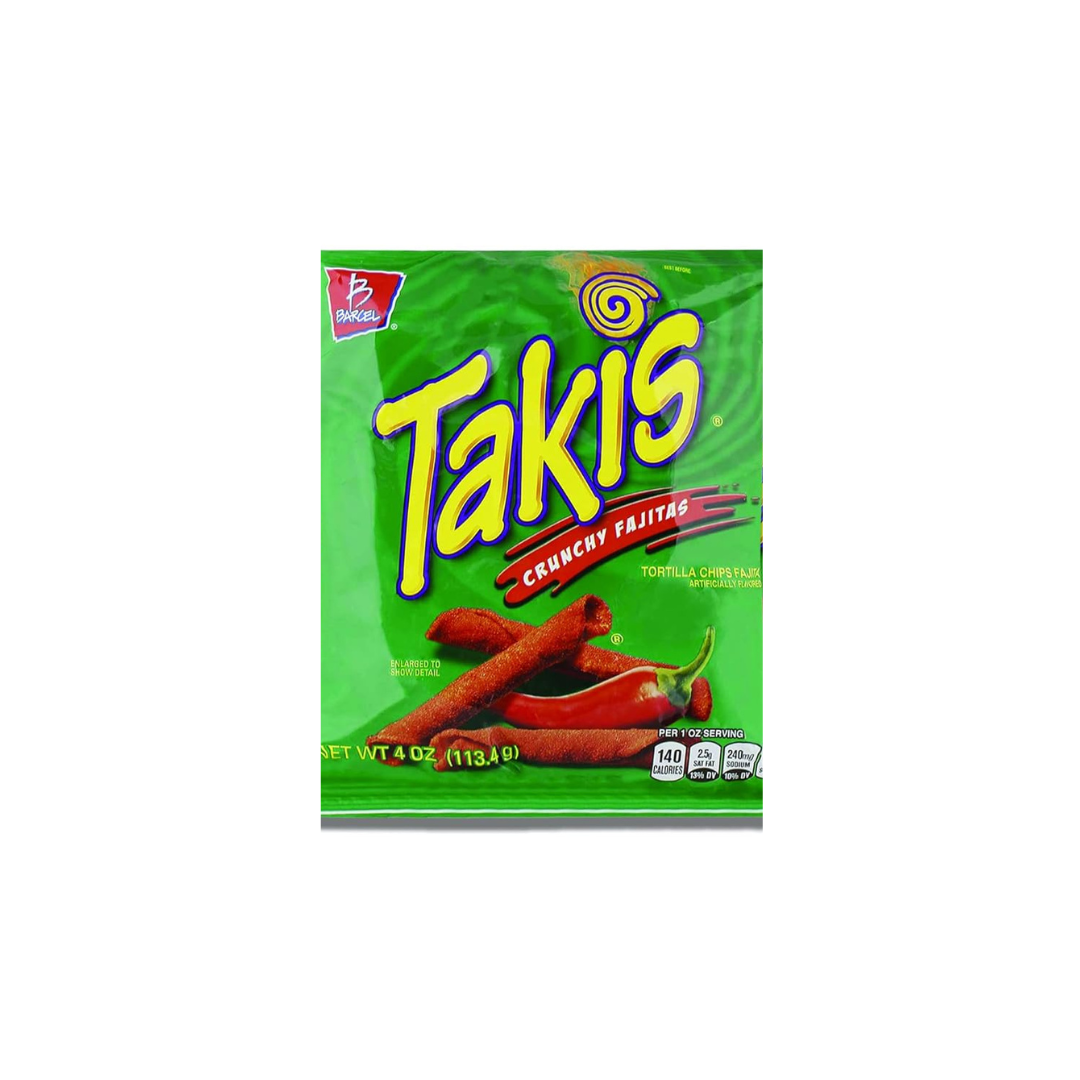 Takis Crunchy Fajitas Tortilla Chips 113g(USA)