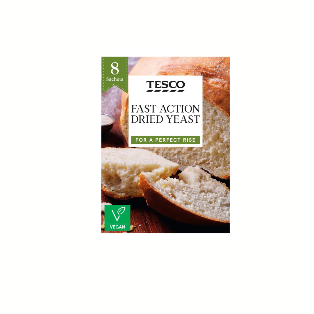 Tesco Fast Action Dried Yeast 56g 