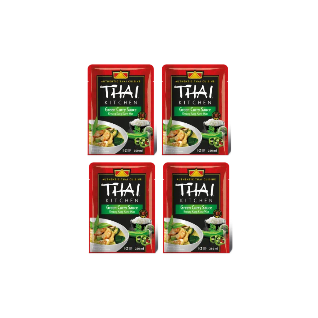 Thai Kitchen Green Curry Sauce 250g (Pack of 4)