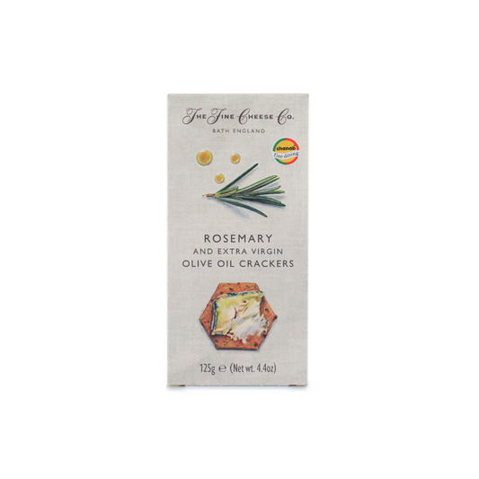 The Fine Cheese Co. Crackers with Rosemary and Extra Virgin Olive Oil, 125 GMS