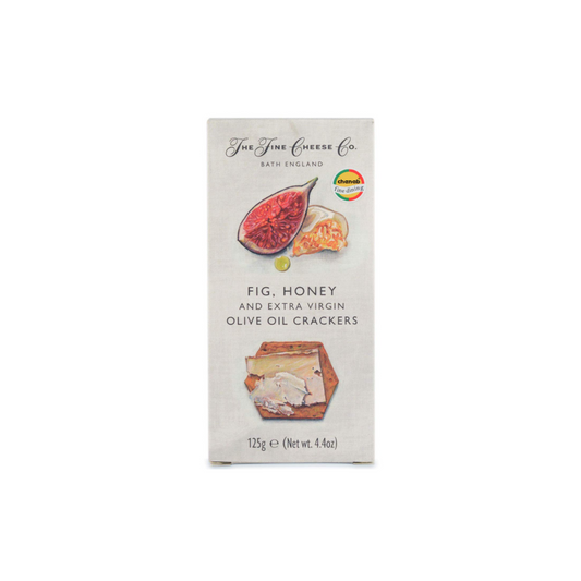 The Fine Cheese Cracker with Fig and Extra Virgin Olive Oil, 125 GMS