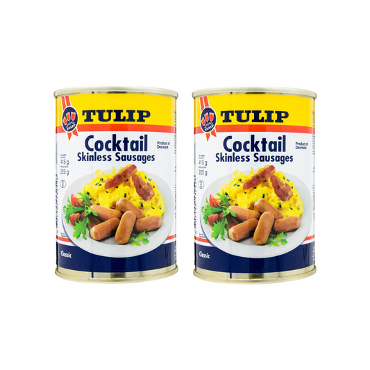 Tulip Pork cocktail skinless sausages 415g (Pack of 2)