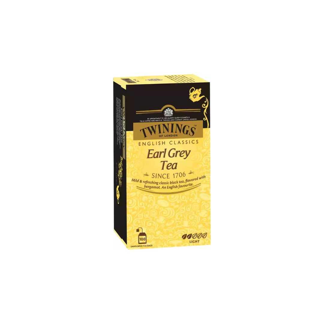 TWININGS Earl Grey Tea 200g (100 Bags)