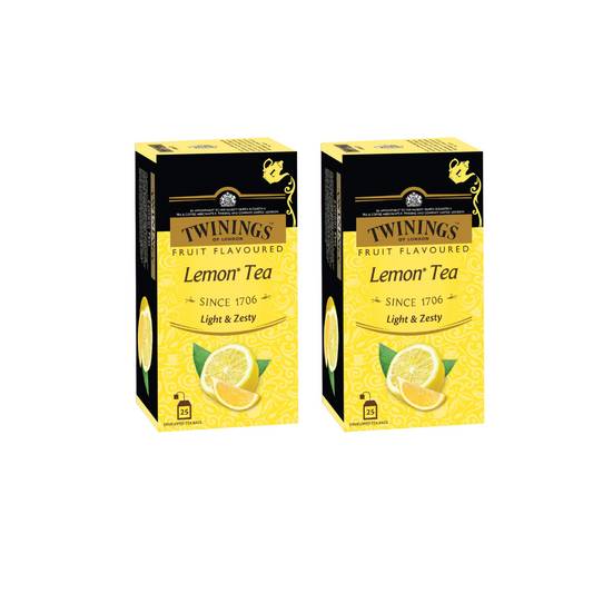 Twinings Lemon Tea 50g (Pack of 2)