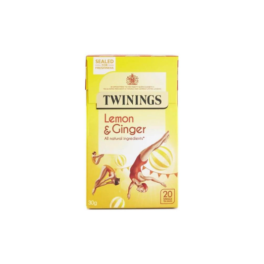 Twinings Lemon and Ginger Tea 20 Teabags