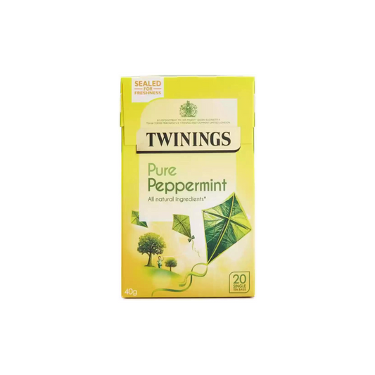 Twinings Pure Peppermint Tea, 20 Tea Bags, 40g 