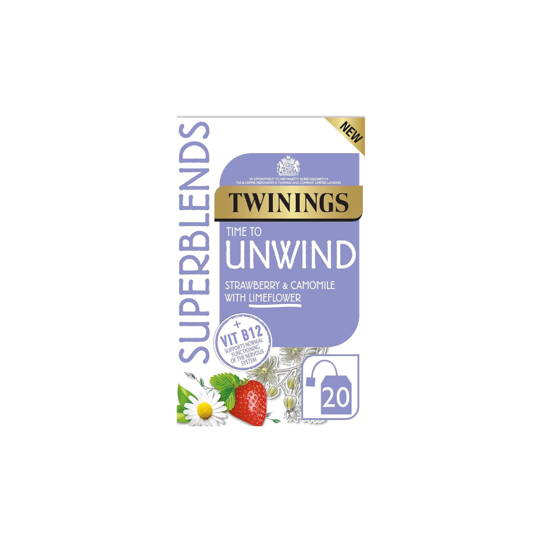 Twinniings Superblends Unwind Tea 36g