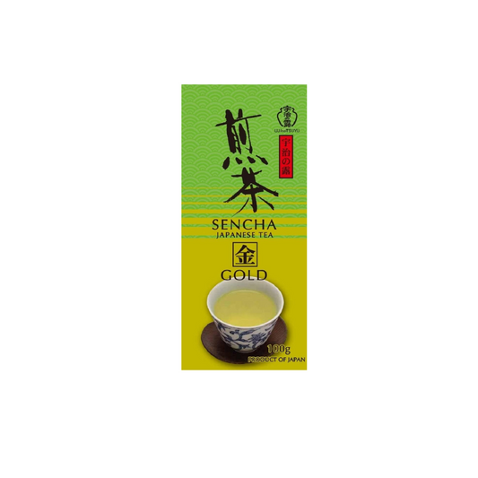 Ujinotsuyu Sencha Green Tea Leaves premium (Gold) 100g