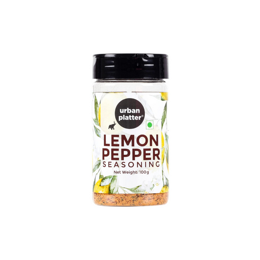 Urban Platter Lemon Pepper Seasoning Mix Shaker Jar, 100g