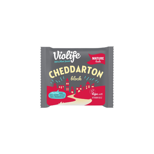 Violife Cheddarton Block Cheddar Cheese Alternative 200g