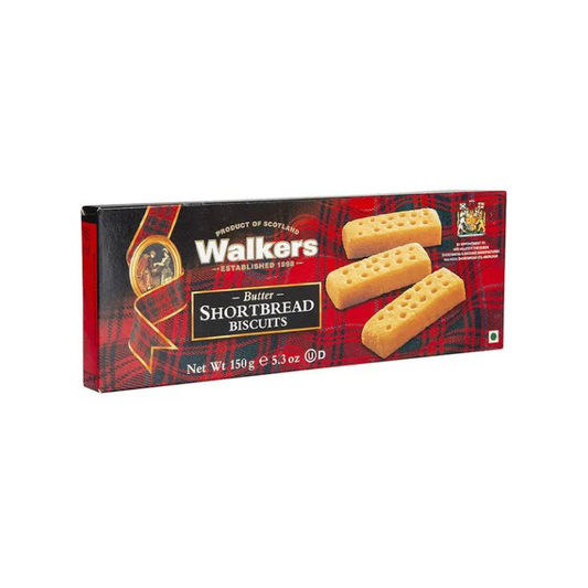 Walkers Butter Shortbread Biscuits Fingers (150 g)