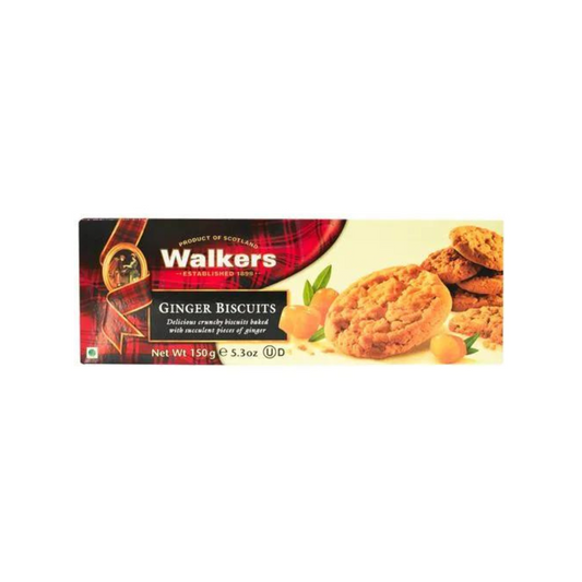 Walkers Steam Ginger Biscuits Imported (150 g)