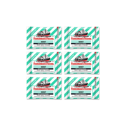 Fisherman's Friend Mouth Freshener Mint 25g (Pack Of 6)