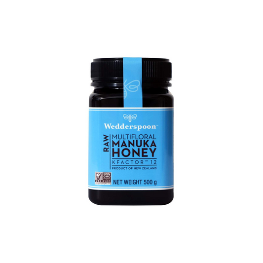 Wedderspoon 100% Raw Manuka Honey KFactor 12 500g