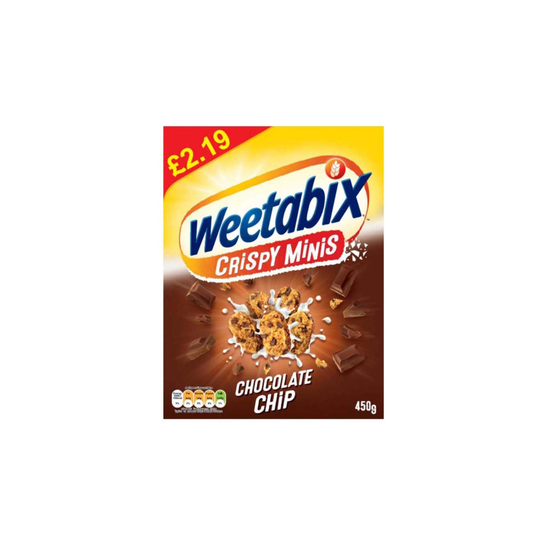 Weetabix Crispy Minis Chocolate Chips 450g