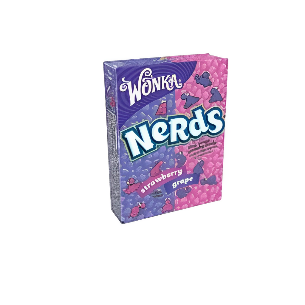 Wonka Nerds Strawberry Grape, 46.7g