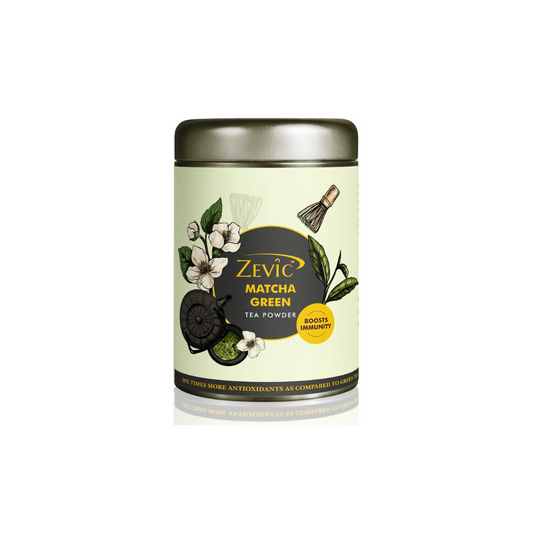 Zevic 100% Natural Matcha Green Tea, 50 gm (Imported)