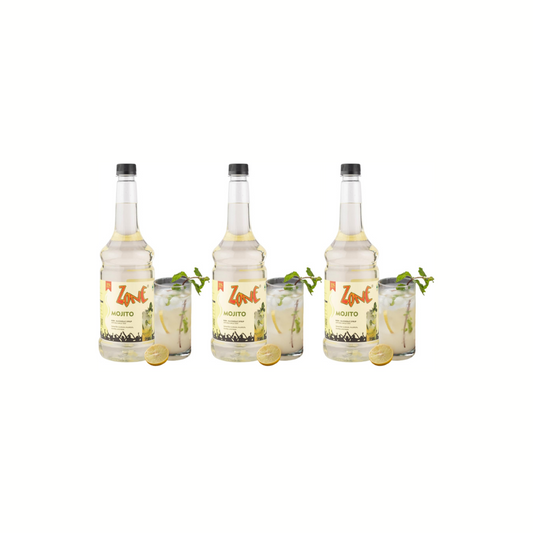 Zone Mojito Flavored Syrup 1050ml (Pack of 3) 