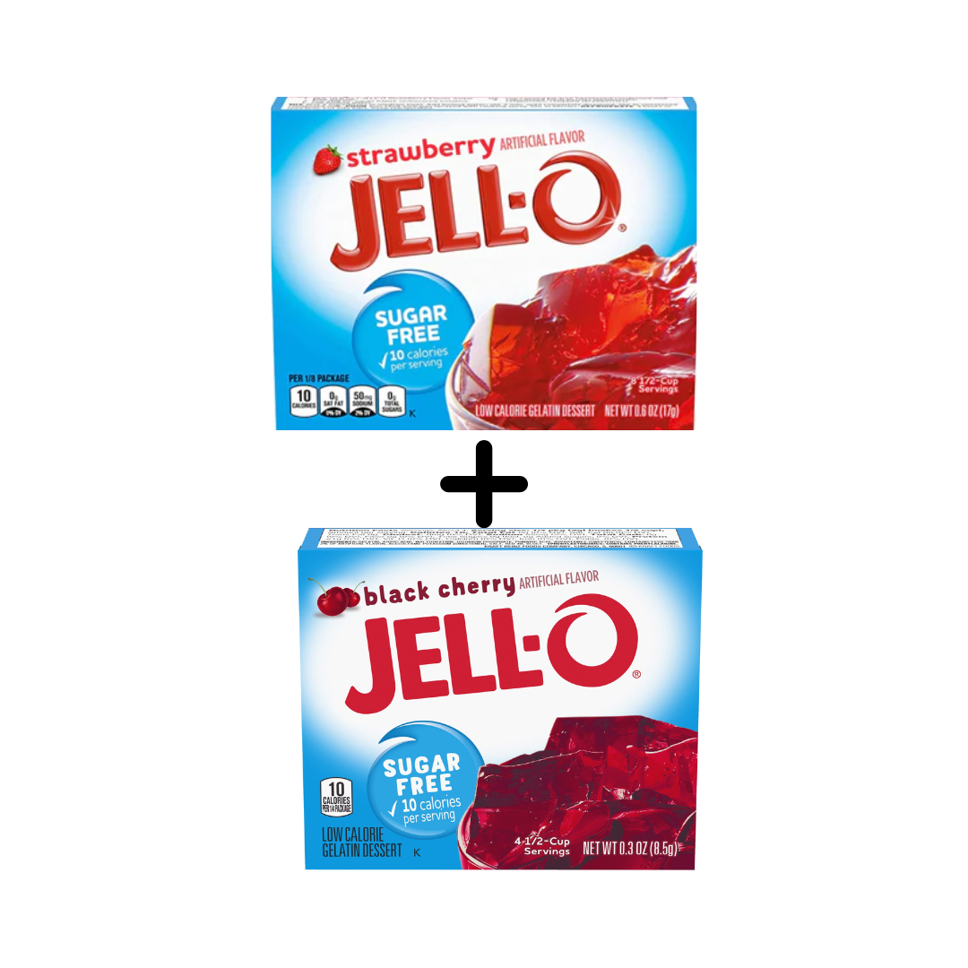 Jell-O Strawberry Gelatin Mix (3 oz Boxes, Pack of 24)
