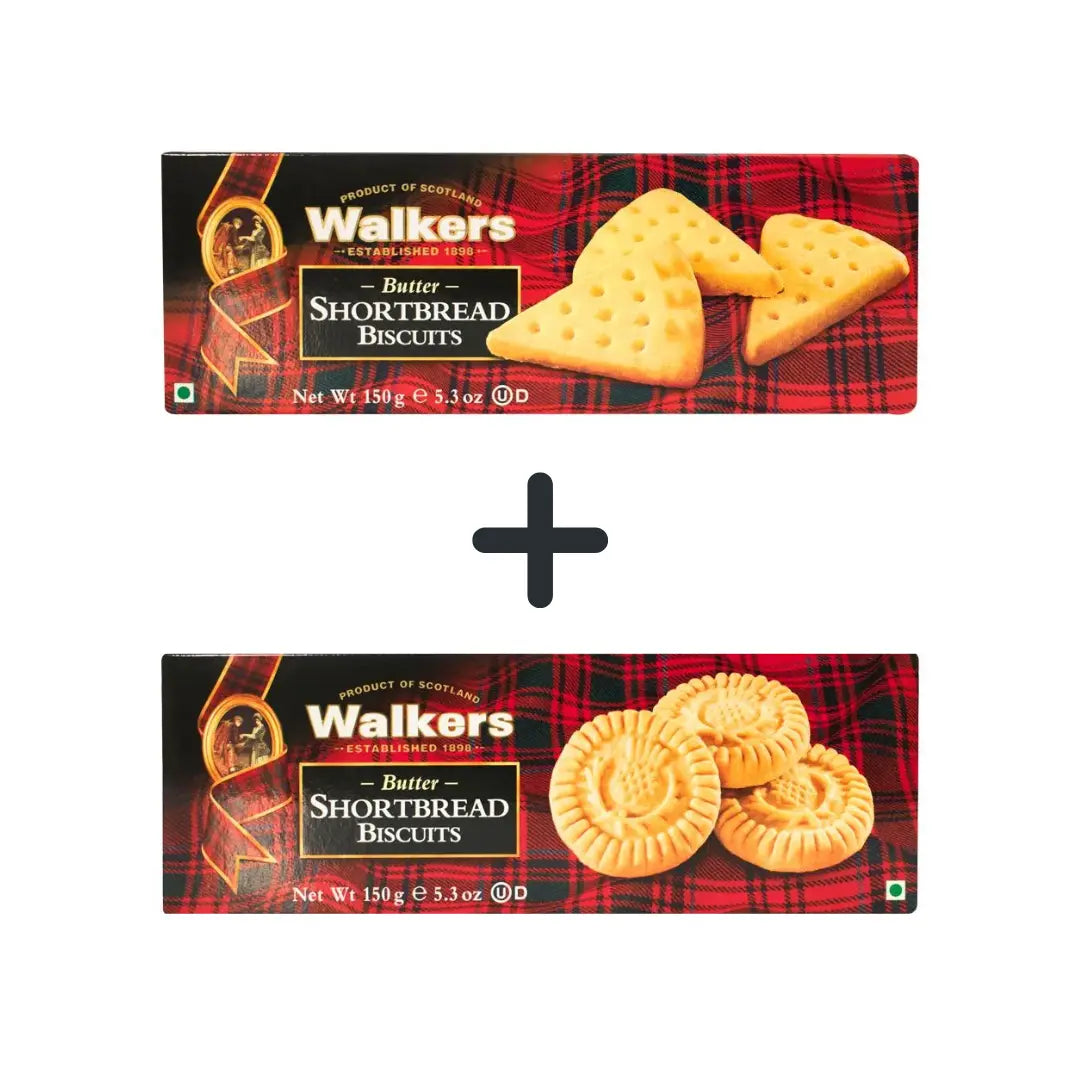 Walkers Shortbread Rounds 2 Pack  Pure Butter Delicacy for Every