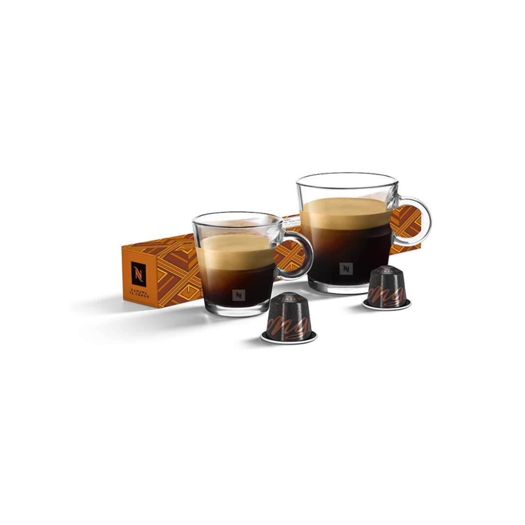 Nespresso Kahawa ya Congo Vertuo Coffee Capsule 10 pods